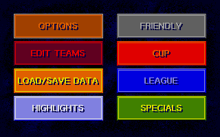 European Champions screenshot 3 for Atari ST